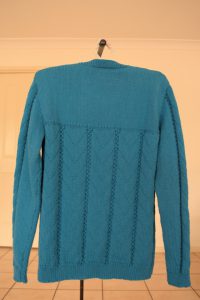 Cardigan - Blue Sky - Back