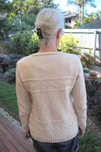 Oatmeal Cardigan - CloseUp