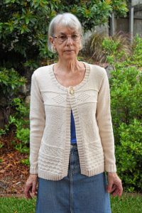 Oatmeal Cardigan Front